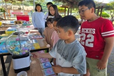 영동 상촌초등학교, 학교숲 책소풍 운영