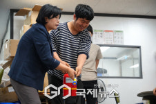 금천구, 재난취약계층에 찾아가는 안전체험교육 실시