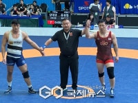 [포토] 구로구청 레슬링팀, 전국대회서 금1·동2…강대규 결승 기권승