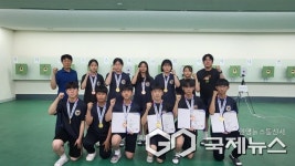 청주 복대중학교, 홍범도장군배 전국사격대회 단체전 우승