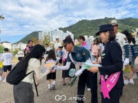 문경경찰서, 호서남초 앞 어린이 교통안전 캠페인 실시