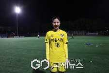 [WK리그] 서울시청, 문경 상무와 혈투 끝에 2-1 승리.. 리그 중위권 추격 본격 시작
