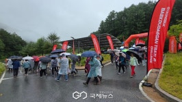 상주시, 경북 백두대간 트레일6 챌린지 개막…350여 명 집결, 6개 시·군 순회