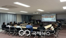 영주1동 행정복지센터, 상반기 소방자체훈련 실시