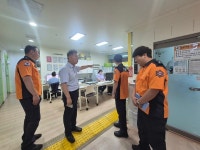 남원소방서장, 남원성일병원 현장 방문 의료시설 맞춤형 화재예방 및 대피계획 당부