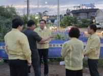 인천 남동구청장, 장마 앞두고 침수 취약지역 점검