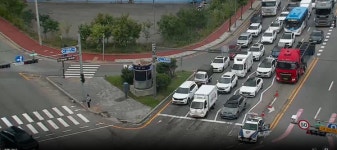 [속보] 의왕 부곡IC입구 교차로-양회기지 구간 차량 끼임 사고