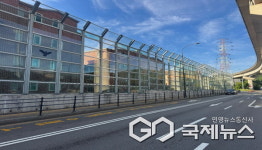 용인시, 삼가동 풍림아파트 앞 방음벽 교체…보행자 안전 확보