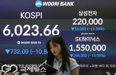 삼전닉스 하락, 코스피도 하락