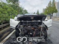광주시 장지동서 차량 화재…1대 전소, 인명 피해 없어