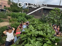 인제어린이집 아이들, 직접 기른 가지 50여 개 지역 나눔