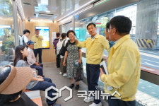 이승로 성북구청장, 폭염 대응 현장 점검...안전이 최우선