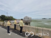옥구저수지 저수율 43.6%…군산시, 농어촌공사에 농업용수 신속 확보 요청