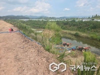 한국농어촌공사 진주산청지사, 가뭄 대비 농업용수 확보 총력