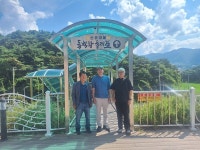 남원시 수지면, 산촌마을 돌 벽화 안내도 설치…주민 참여로 완성