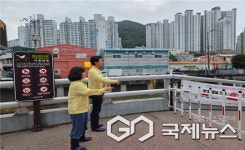 서태경 사상구청장, 호우 대비 재난취약지역 현장 점검