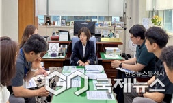 김효정 시의원, 방치된 덕천3동 유휴부지 생활체육공원으로 변신