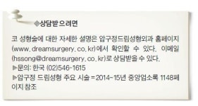 못난 코 자연스런 코 만들어 자신감 ↑…압구정 드림성형 코 성형술