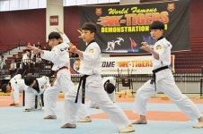 K타이거즈 시범단 달라스 공연