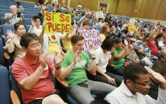 참석 한인 숫자로 열망 보여줬다…150여 명 참석, 커뮤니티센터 건립 탄력