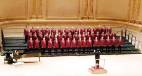 장로성가단 카네기홀 합창제 공연