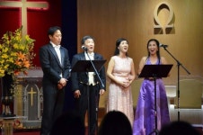  ‘성가와 가요의 밤’ 성황 