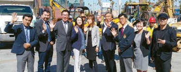  삼호관광 신사옥 착공식 