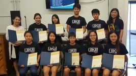  직지 홍보위원 위촉장 전달 