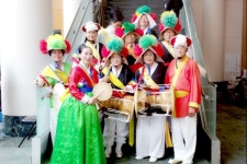  MD ANDERSON 암센터에 울려퍼진 한국농악 