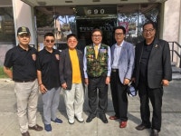  월남전참전자회, 수재민돕기 성금 전달 