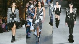  내년 봄은 블랙 앤드 화이트…파리 패션위크 통해 본 내년 봄ㆍ여름 유행 
