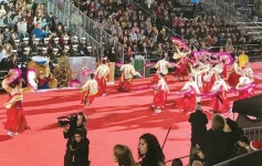  할리우드에 한국 전통무용 선보여 