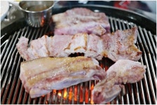  제주도 함덕 흑돼지 맛집, 저팔계 깡통숯불구이 인기 