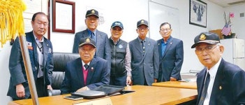  국가유공자 전우회 회장단 모임 
