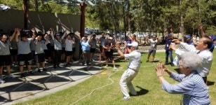  남가주배재동문회, 모교 재학생 방문단 30명 초청 야유회 