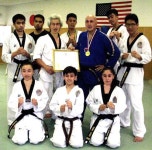  블랙벨트 승단 시험 통과했어요 