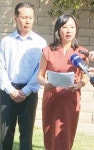  경찰차 4대 동원 체포는 정치적 의도  