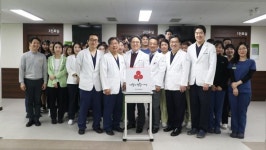  광명새움병원, 조손가정을 위한 성금 광명희망나기운동본부에 전달 
