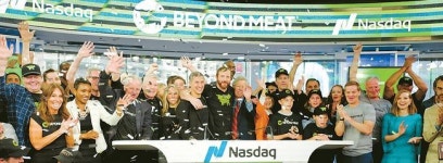  채식고기 비욘드 미트 상장 대박…2일 공모가 3배까지 올라 