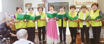  한빛선교봉사회 양로원 방문 