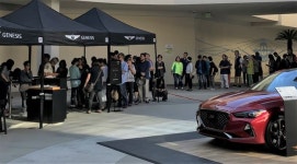 고급 럭셔리 세단의 진정함을 보여준 제네시스 OC 시승회 성황