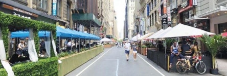 맨해튼 K타운 오픈스트리트 시행