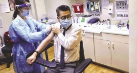 타운 클리닉 전화 예약으로 백신 접종