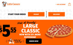 리틀 시저스 피자 가격 인상…대표 메뉴 5.55불로 11%↑