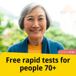 약국, 70세 이상 시니어 무료로 신속검사 키트 배포 시작