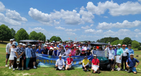 한미장학재단 남부지부 골프대회 개최
