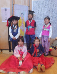 새누리교회 한국학교 전통문화 체험학습 시간 가져