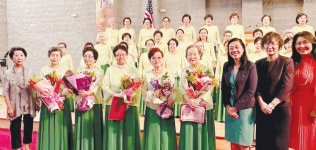 퀸즈YWCA 늘푸른합창단 공연