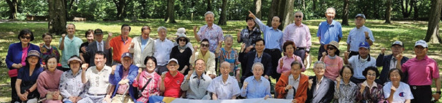 한인원로목사회, 21희망재단 초청 야외 예배