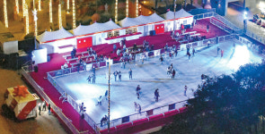 LA다운타운 야외 스케이트장 개장